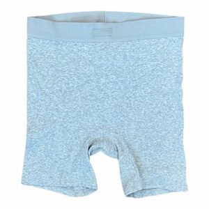 NWOT Skims Women's Size Small Blue Ribbed Heather Blue Briefs Shorts